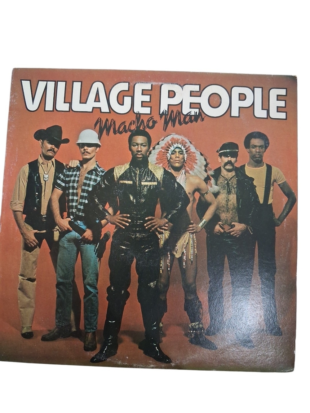 Village People Macho Man Vynil Record